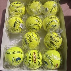 Classic M softballs