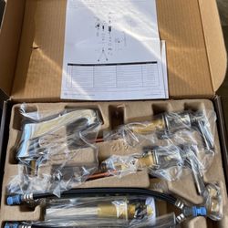2) NIB Signature Hardware Pendleton Two-Handle Widespread Lav Faucets