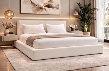 Queen Bed Frame with Headboard