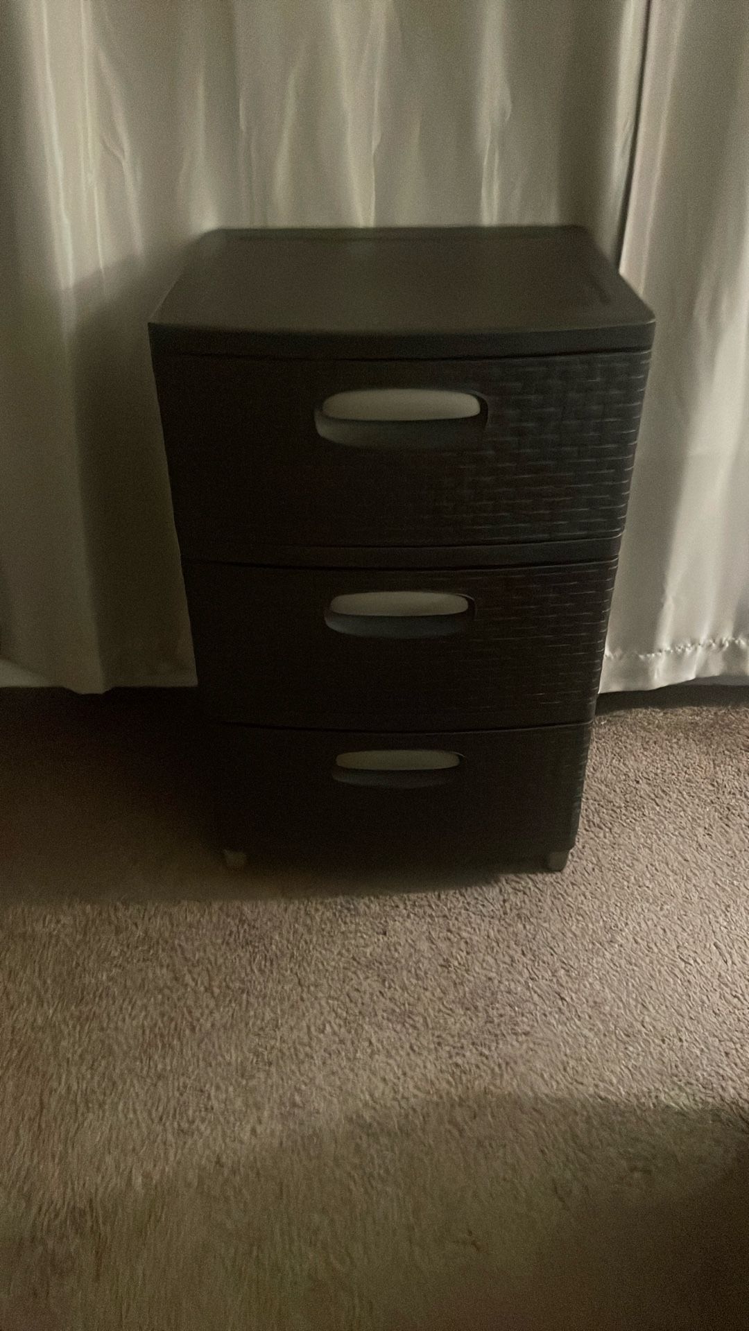 Sterilite three drawer organizer