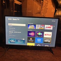 Onn 32 inch Roku Tv