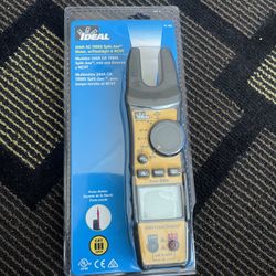 Ideal 200A AC TRMS Split Jaw Meter w/Flashlight 