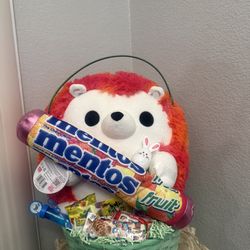 Jumbo Plushie Easter Basket