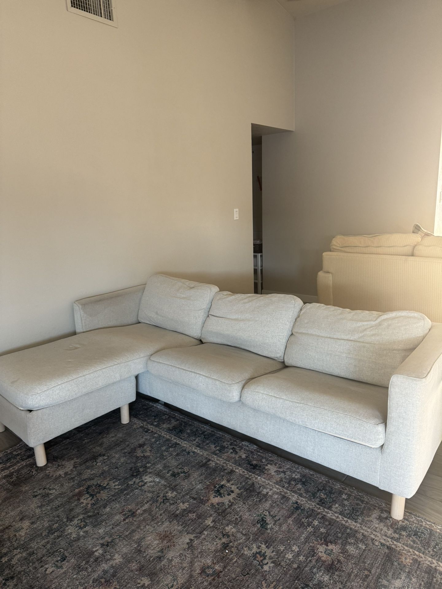 Gray Couch For Sell - Pick Up Only