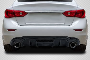 Blemished 2014-2017 Infiniti Q50 Carbon Creations Lightspeed Rear Diffuser - 1 Piece