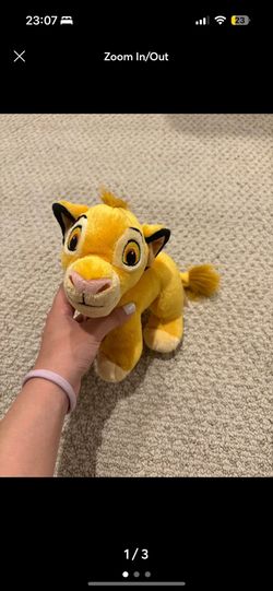 Baby Simba Plush