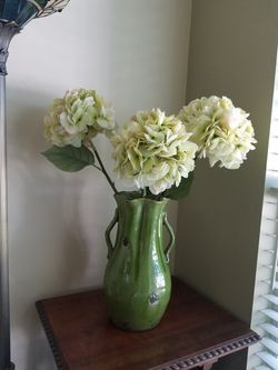 Large Green Vase