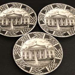 222 FIFTH Slice of Life White House Salad Plate Lot of 3
