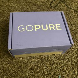 GoPure skincare set with bodyscrub