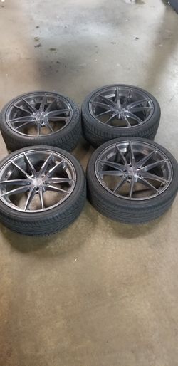 Set of 4 Wheels and Tires
