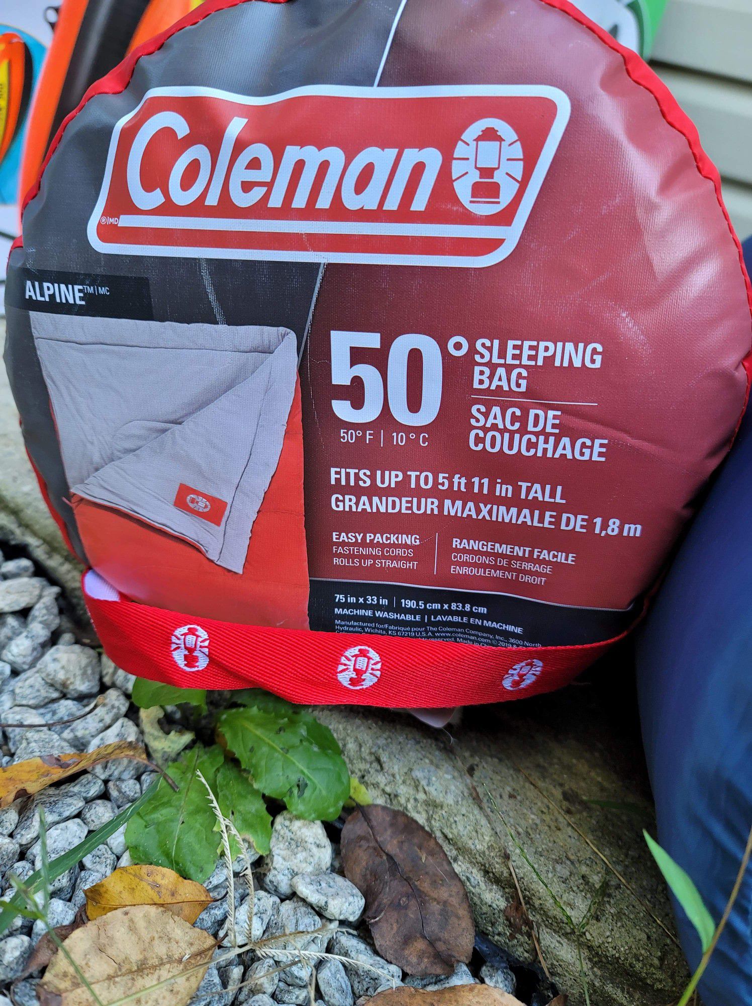 Coleman 50° sleeping bag