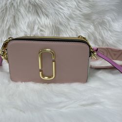Marc Jacobs The Snapshot Crossbody Bag Rose Multi
