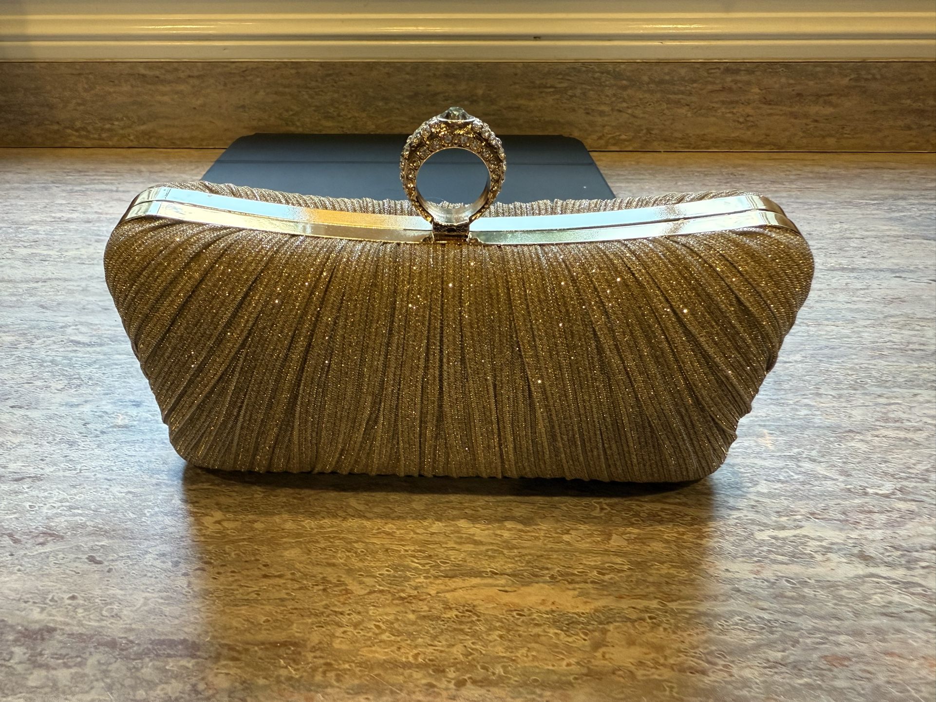 Formal Gold Handbag 