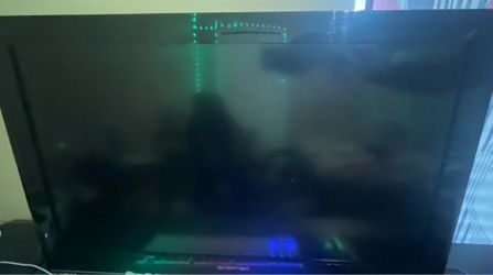 60hz 31.5inch sceptre tv (NO REMOTE) does have button onside to switch in between inputs wall mount on back don’t know which brand it is got for free 