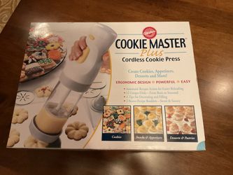 Cookie Master Plus Cordless Cookie Press (Brand New)