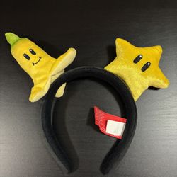 Universal Studios Hollywood Super Nintendo World Headband - Star and Banana
