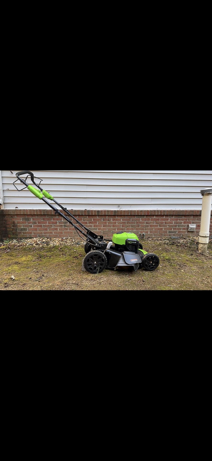 80V 21" CORDLESS BATTERY 4-IN-1 PUSH LAWN MOWER W/ 4.0AH BATTERY & CHARGER