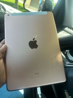 Rose gold IPad 6th generation