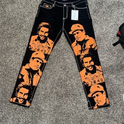 Asaali Jeans Oranage