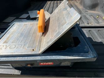 Wet saw and tile cutter
