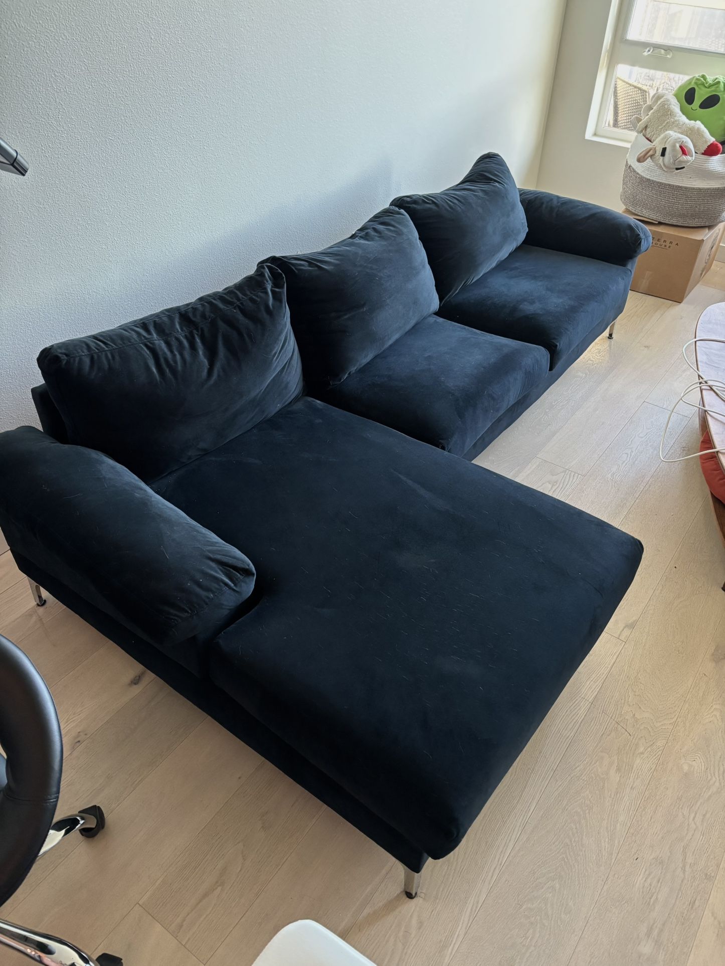 Black Sectional