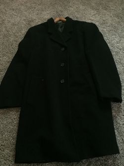 Men’s Cashmere Coat 48R