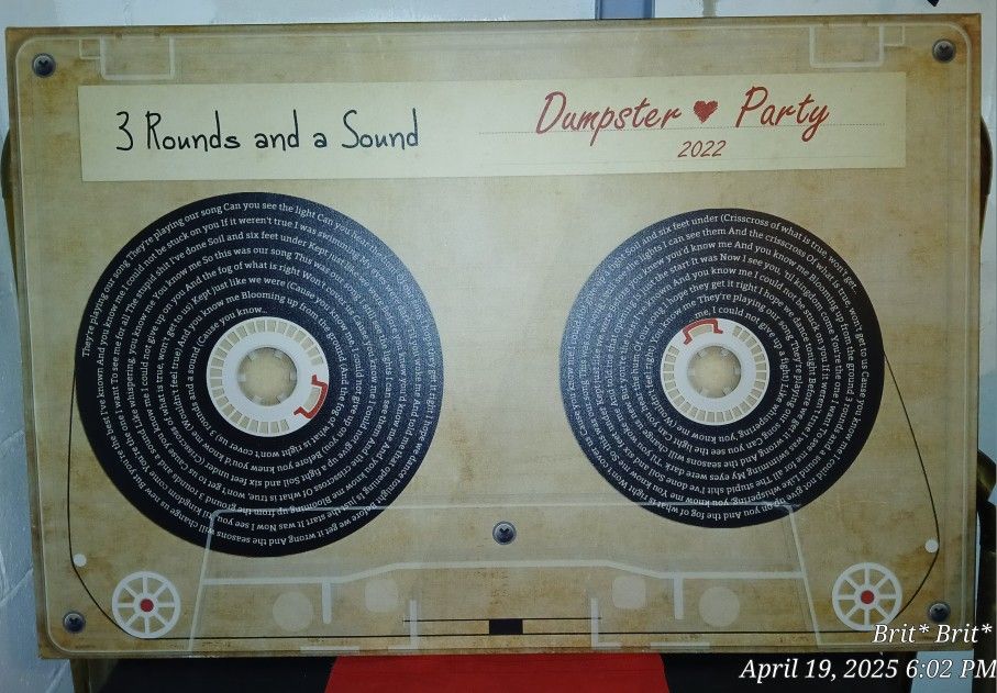 Big Cassette Tape Canvas Wall Art