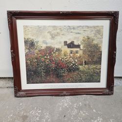 Claude Monet. Garden At Argenteuil