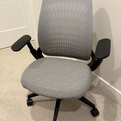 Allsteel Mimeo Task Chair, Grey/Black