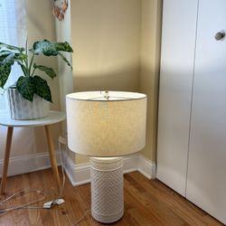 Living Room Tall Lamp White 