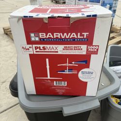 BARWALT 1/16-in Plastic Wedge Tile Spacer and Leveling System 