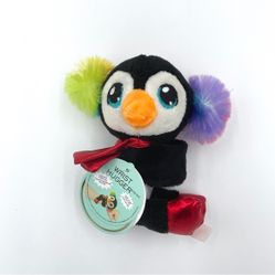 Penguin with Earmuffs Plush Wrist Hugger 
