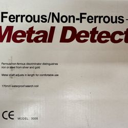 Metal Detector Harbor Freight Open Box New