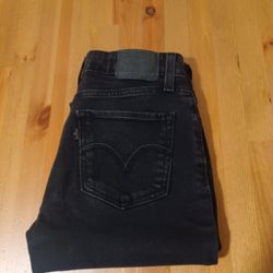 Levi 535 Super Skinny 28/30 Black Women's 