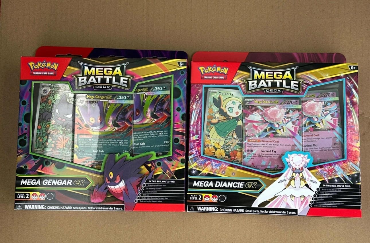 Mega Gengar Diancie Battle Decks