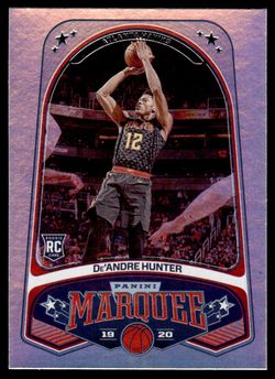 2019 Panini Chronicles Marquee Atlanta Hawks De'Andre Hunter #256 RC 0
