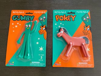 Gumby & Pokey figurines