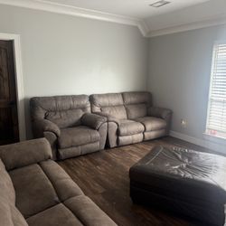 Leather Couch 