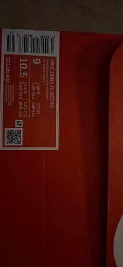 nike dunk high retro dark beetroot size 9 men’s 10.5 women’s