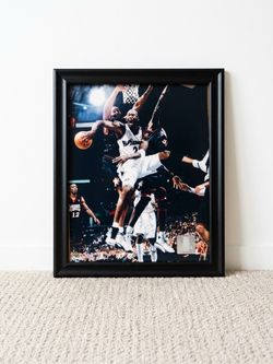 Michael Jordan Washington Wizards NBA Framed Print