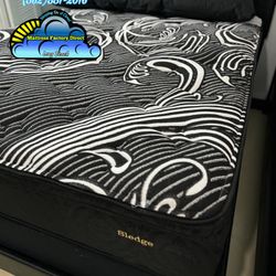 Sledge Queen Mattress Black Extra Firm New Colchon Y Tambor 