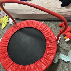 Red Toddler Trampoline 