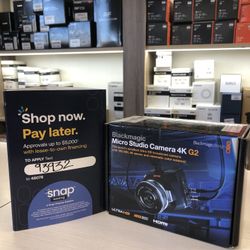 Blackmagic Micro Studio Camera 4K G2 Open Box Only At Downey Camera 