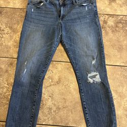 A&F skinny’s ankle 14R