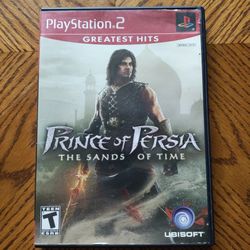 Prince of Persia: The Sands of Time (PS2, Greatest Hits) Case & Disc Tested
