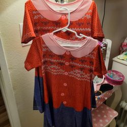 Halloween Costumes Turning Red Girls Twins $5