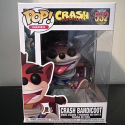 Crash Bandicoot Funko Pop Games #(contact info removed)3 2019 Release