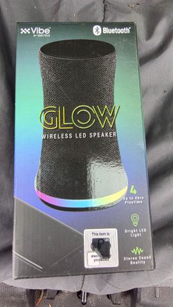 Vibe Glow Led Light Tower Bluetooth Speaker