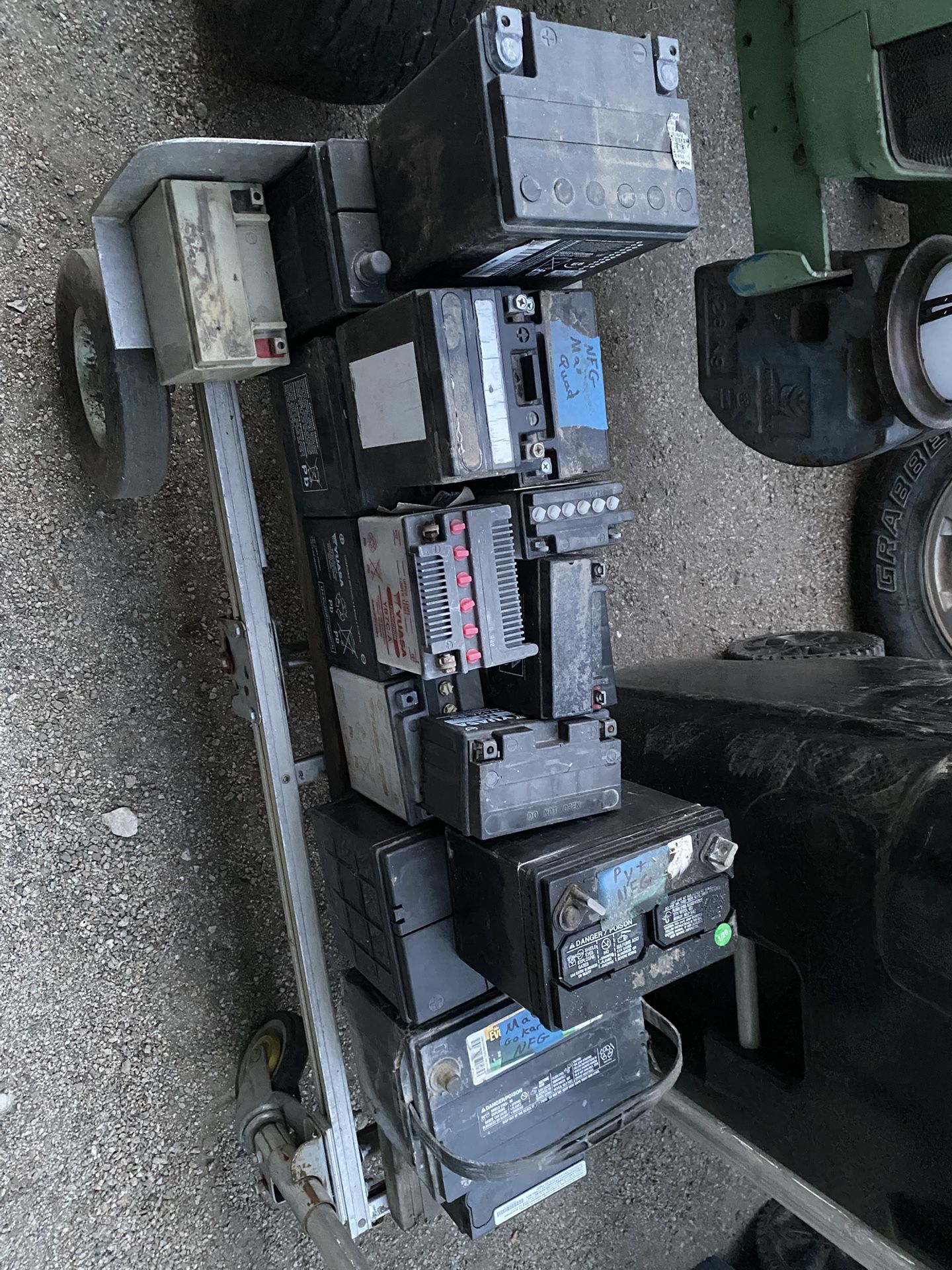 Lot of (23) Batteries For Cores