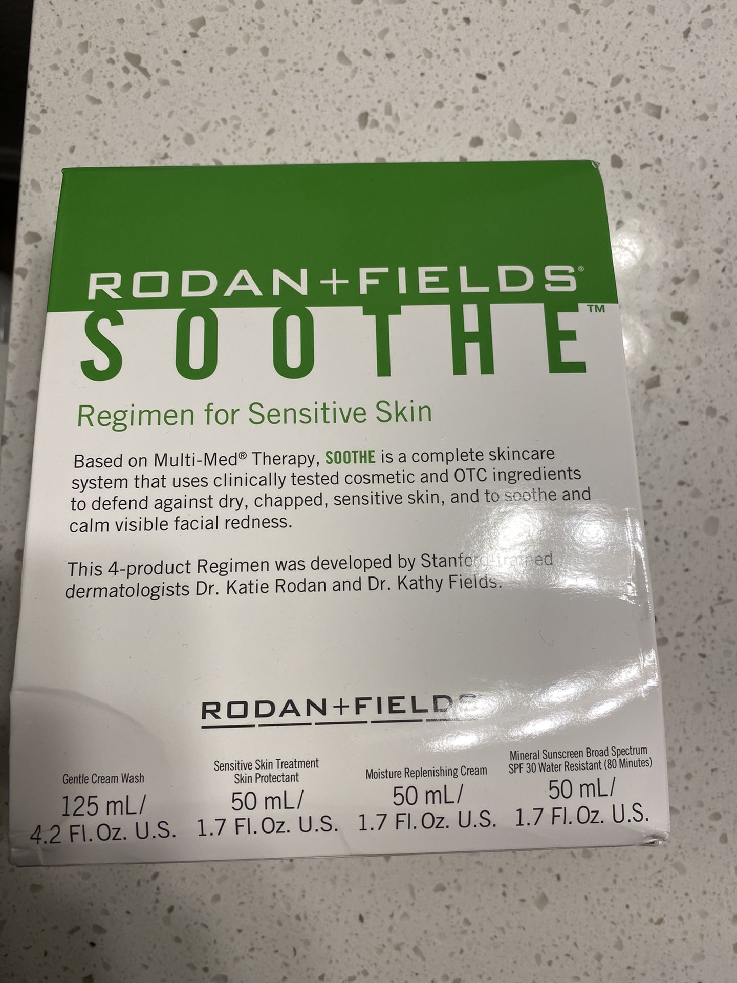 Rodan + Fields Soothe regimen- Brand New skin care